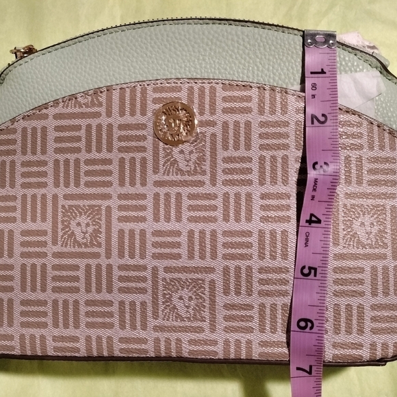 Anne Klein Logo Triple Compartment Crossbody with Card Case - Picture 15 of 15